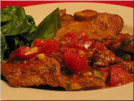 Fettine Di Carne Alla Pizzaiola